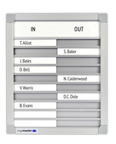 Legamaster Professional In & Out Board 10 People 31X26Cm 7-622100